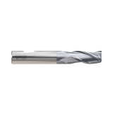 (GYG01) HSS-PM, Only One 3Flute Coated End Mill, Short Length, Flat Shank