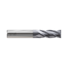 (GYG02) HSS-PM, Only One 4Flute Coated End Mill, Long Length, Flat Shank