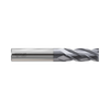 (GYG02) HSS-PM, Only One 4Flute Coated End Mill, Long Length, Flat Shank