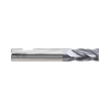 (GYF94) HSS-PM, Only One Multi Flute Coated Roughing End Mill, Short Length, Flat Shank (Fine)
