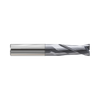 (GYG72) HSS-PM, Only One 2Flute Coated End Mill, Short Length, Plain Shank