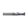(GYG72) HSS-PM, Only One 2Flute Coated End Mill, Short Length, Plain Shank