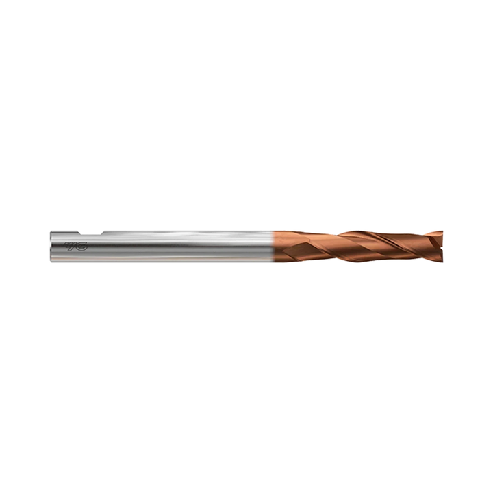 (GAA29) HSS-PM, Tank-Power, 2Flute Coated End Mill, Long Length