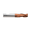 (GAA30) HSS-PM, Tank-Power, 3Flute Coated End Mill, Stub Length