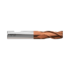 (GAA30) HSS-PM, Tank-Power, 3Flute Coated End Mill, Stub Length