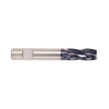 (EP941) HSS-PM, Tank-Power, 3 Flute Roughing End Mill, Short Length (TiAlN Coated)
