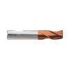 (GA942) HSS-PM, Tank-Power, 3 Flute End Mill, Stub Length (TiAlN Coated)