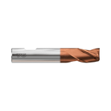 (GA942) HSS-PM, Tank-Power, 3 Flute End Mill, Stub Length (TiAlN Coated)