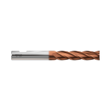 (GAA31) HSS-PM, Tank-Power, 4Flute Coated End Mill, Long Length