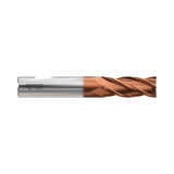 (GA938) HSS-PM, Tank-Power, 4 Flute End Mill, Short Length (TiAlN Coated)