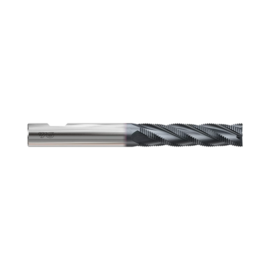 (GAA35) HSS-PM, Tank-Power, Multi Flute Coated Roughing End Mill, Long Length (Fine)