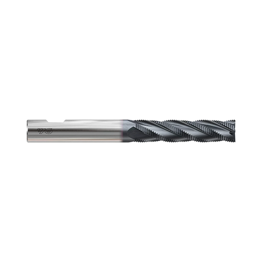 (GAA35) HSS-PM, Tank-Power, Multi Flute Coated Roughing End Mill, Long Length (Fine)