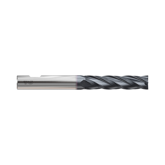 (GAA35) HSS-PM, Tank-Power, Multi Flute Coated Roughing End Mill, Long Length (Fine)