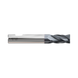 (GA941) HSS-PM, Tank-Power, 3 Flute Roughing End Mill, Short Length (TiAlN Coated)