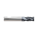 (GA941) HSS-PM, Tank-Power, 3 Flute Roughing End Mill, Short Length (TiAlN Coated)