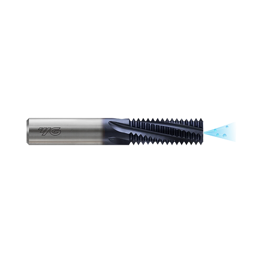 (L4212) Carbide Metric Fine Thread Mill with Coolant Hole
