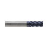 (EHE55) TitaNox-Power Carbide 5Flute Corner Radius Roughing End Mill for Stainless/Titanium, Flat Shank
