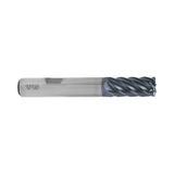 (GMG13) V7 Plus Carbide, 6Flute End Mill, Long length, Flat Shank