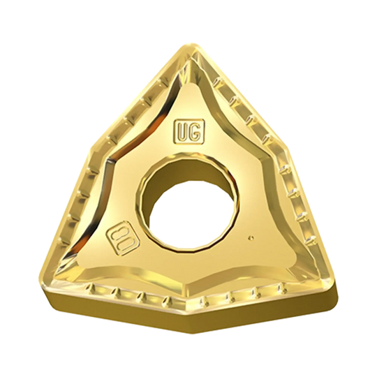 WNMG-UG Medium Machining (Stable) Turning Insert (80° Trigonal Negative)