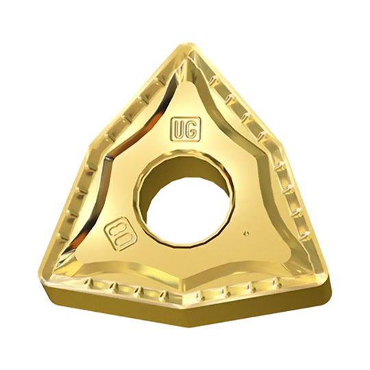 WNMG-UG Medium Machining (Stable) Turning Insert (80° Trigonal Negative)