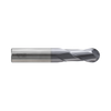(GM876) X-Power Pro Carbide 2Flute Ball Nose End Mill, Short Length