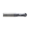 (GM876) X-Power Pro Carbide 2Flute Ball Nose End Mill, Short Length