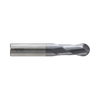 (GM876) X-Power Pro Carbide 2Flute Ball Nose End Mill, Short Length