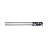 (GM815) X-Power Pro Carbide 4Flute Ball Nose End Mill, Long Length