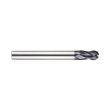 (GM815) X-Power Pro Carbide 4Flute Ball Nose End Mill, Long Length