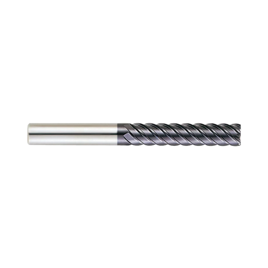 (GM834) X-Power Pro Carbide 6Flute End Mill,Extra Long Length (45° Helix)