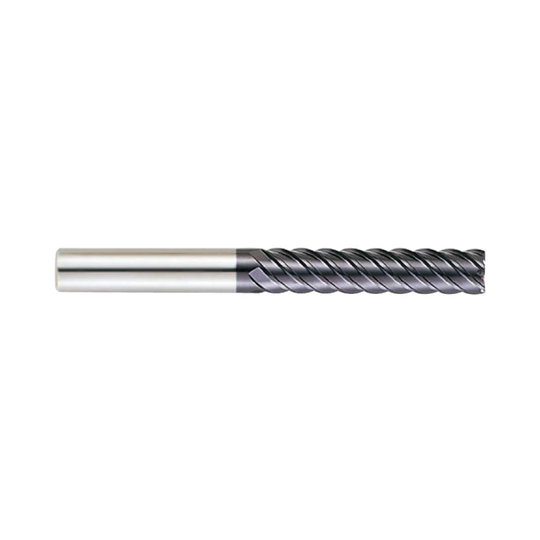 (GM834) X-Power Pro Carbide 6Flute End Mill,Extra Long Length (45° Helix)