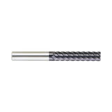 (GM834) X-Power Pro Carbide 6Flute End Mill,Extra Long Length (45° Helix)