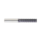 (GM834) X-Power Pro Carbide 6Flute End Mill,Extra Long Length (45° Helix)