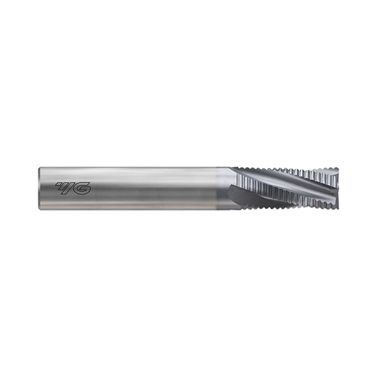 (GM814) X-Power Pro Carbide Multi Flute Roughing End Mill, Long Length