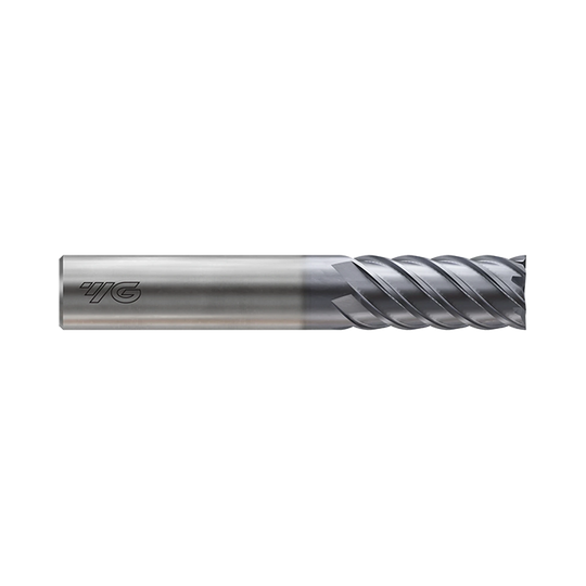 (GM812) X-Power Pro Carbide 6&8Flute End Mill, Long Length (45° Helix)