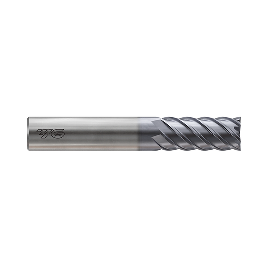 (GM812) X-Power Pro Carbide 6&8Flute End Mill, Long Length (45° Helix)