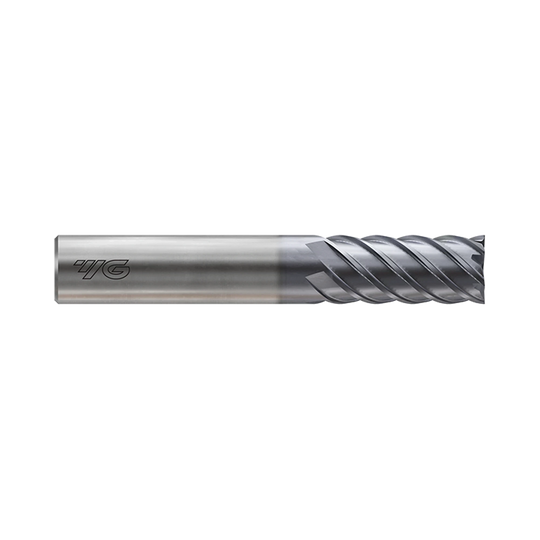 (GM812) X-Power Pro Carbide 6&8Flute End Mill, Long Length (45° Helix)