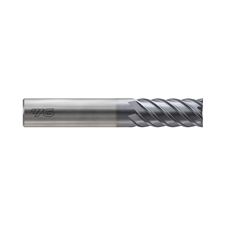 (GM812) X-Power Pro Carbide 6&8Flute End Mill, Long Length (45° Helix)