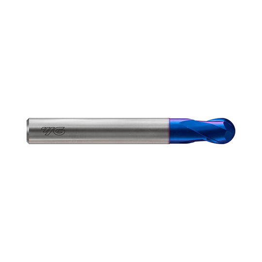 X5070 2 Flute 30°Helix Short Ball End Mill (G8A28)