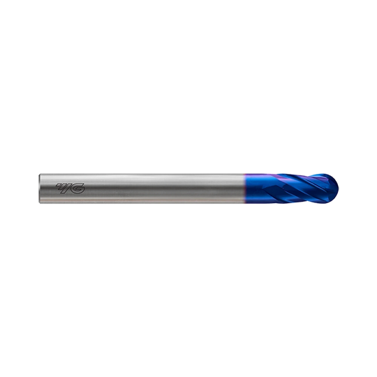 X5070 4 Flute 30°Helix Long Ball End Mill (G8D62)