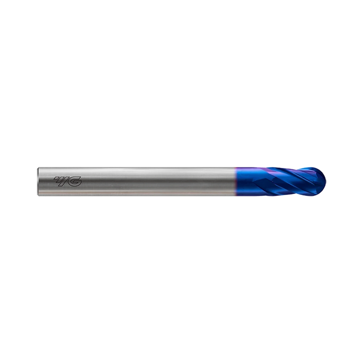 X5070 4 Flute 30°Helix Long Ball End Mill (G8D62)