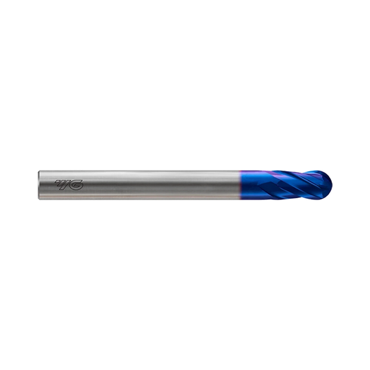 X5070 4 Flute 30°Helix Long Ball End Mill (G8D62)