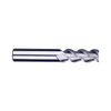 (E5C72) K-2 3 Flute End Mill 45° Helix Short