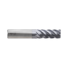 (GMG24) 5 Flute End Mill Multiple Helix Short