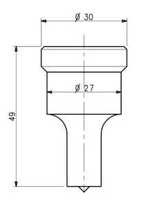 210/13 Oblong Punch 14.0 X 26.0