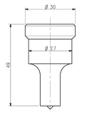 210/13 ROUND PUNCH 10.0