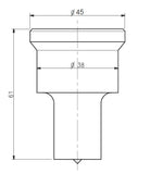 9004 ROUND PUNCH 17.0