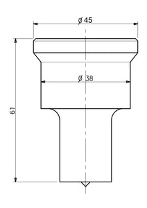 9004 ROUND PUNCH 8.0