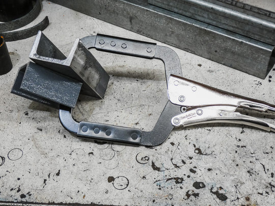 Xtreme C-Clamp GripLox Pliers W/Siwvel Pads - 350mm