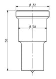 GEKA13 SQUARE PUNCH 15.0 X 15.0